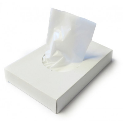 Mikrotenové hygienické sáčky HYG BAG bílé, 30 ks v krabičce
