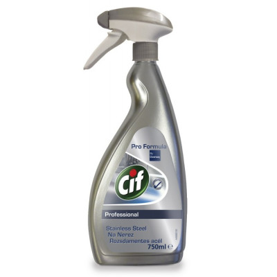 CIF Professional Stainless Steel & Glass 750ml